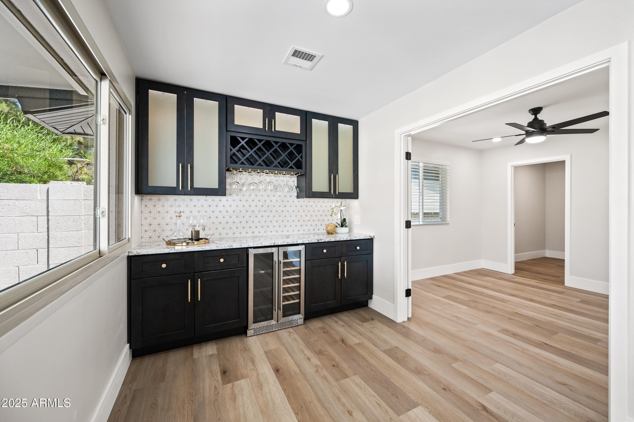 Modern Slate cabinet installation