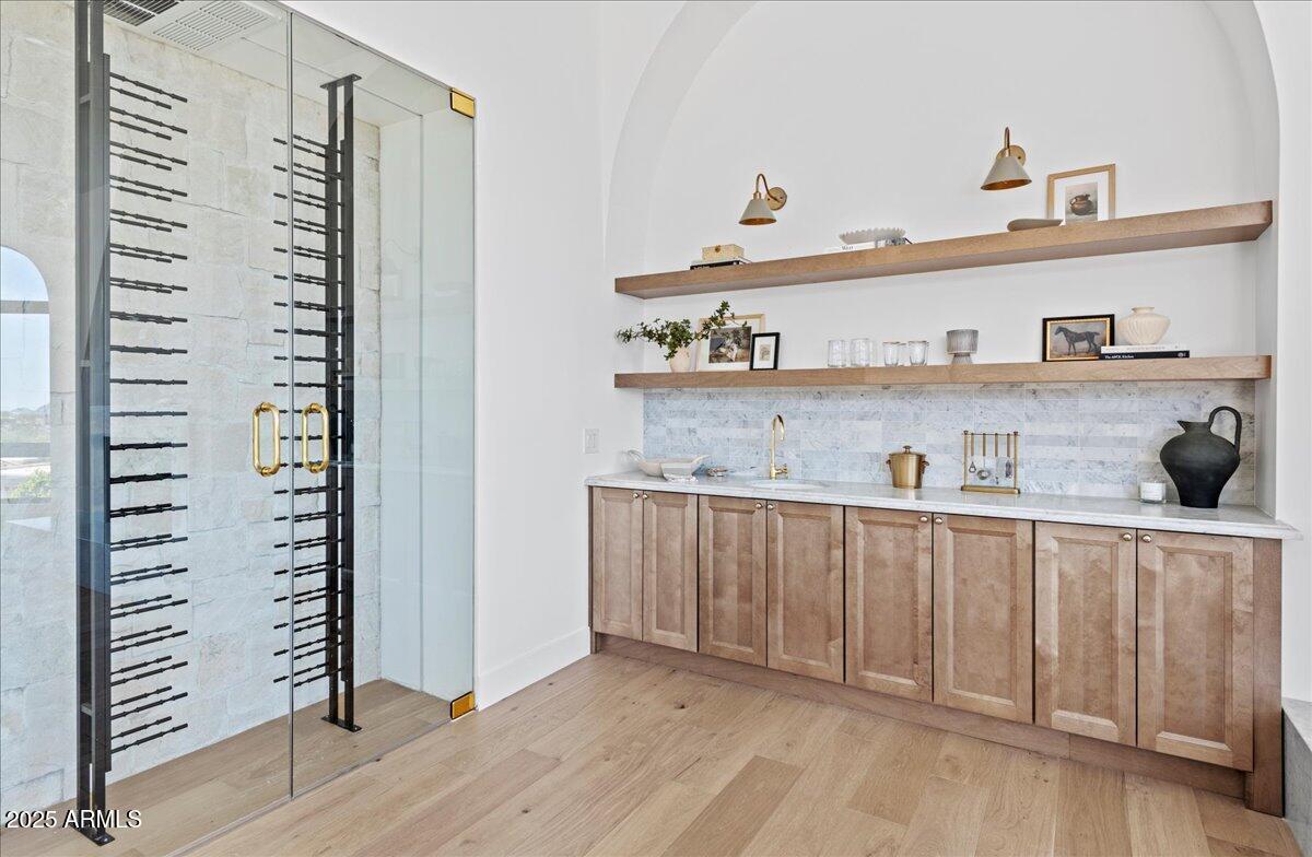 Oxford Toffee cabinet installation